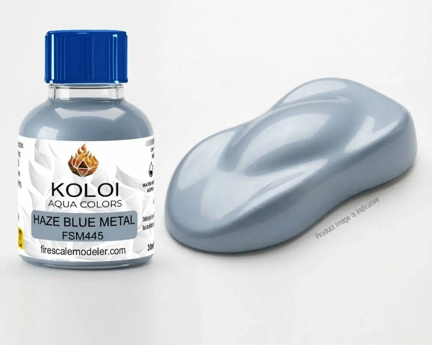 Haze Blue Metal 1