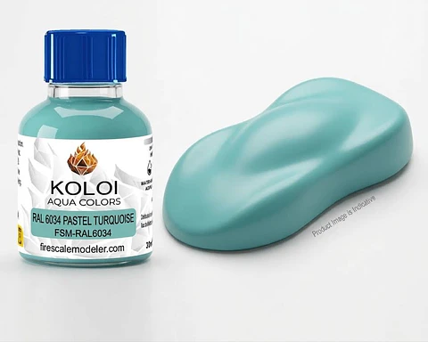 RAL 6034 Pastel Turquoise