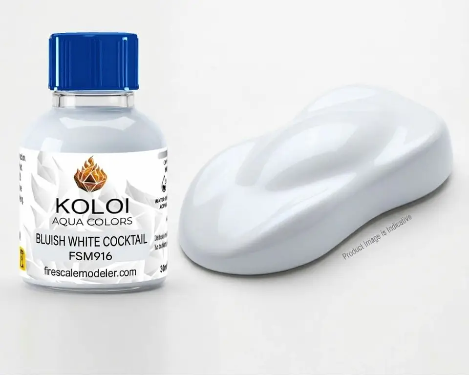 Bluish White Cocktail 1