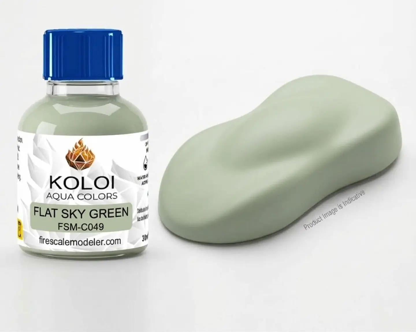 Flat Sky Green XF21 Similar 1