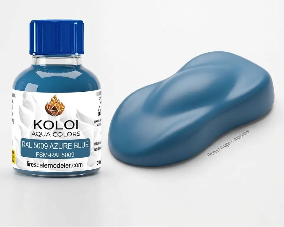 Ral 5009 Azure Blue 1