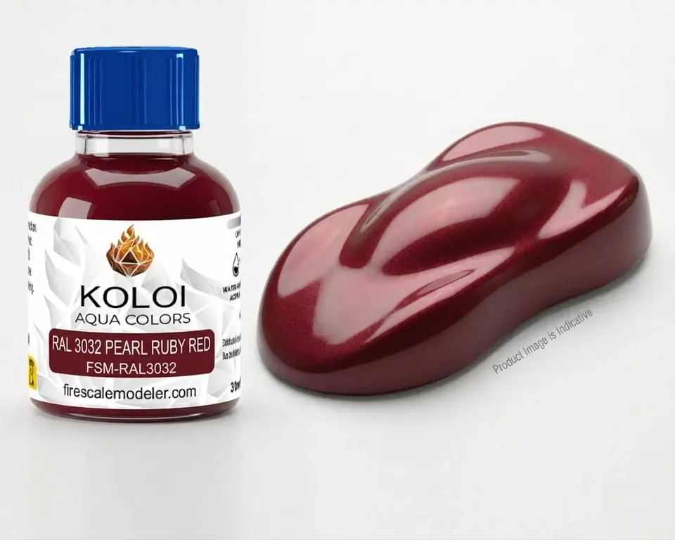 Ral 3032 Pearl Ruby Red 1