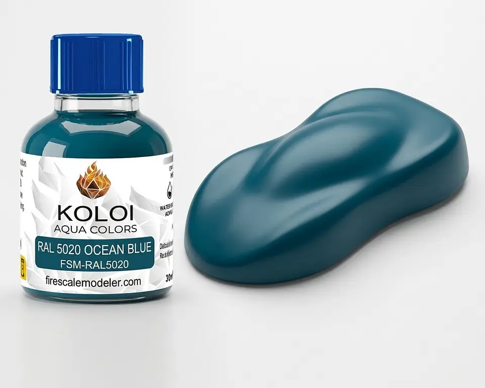 Ral 5020 Ocean Blue 1