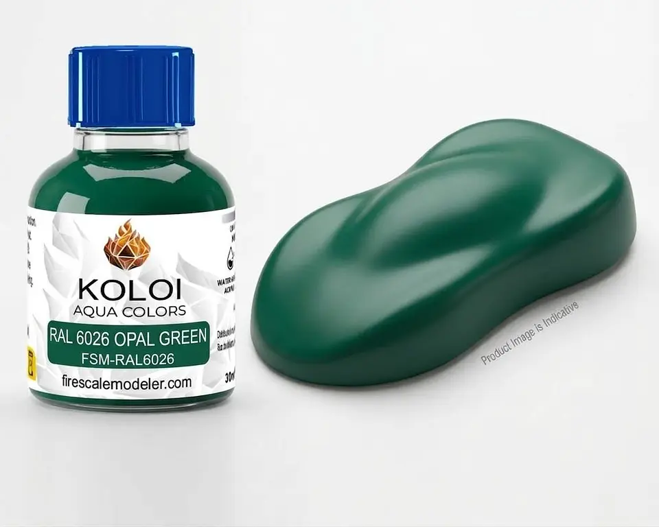 RAL 6026 Opal Green 1