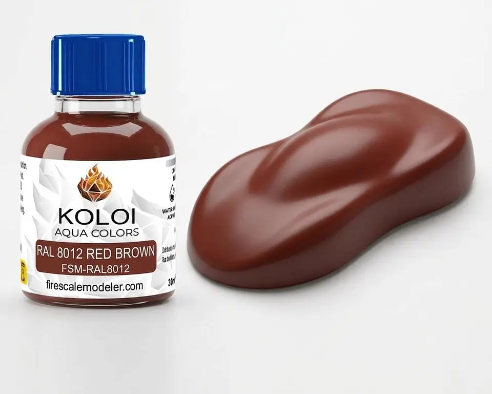 RAL 8012 Red Brown 1