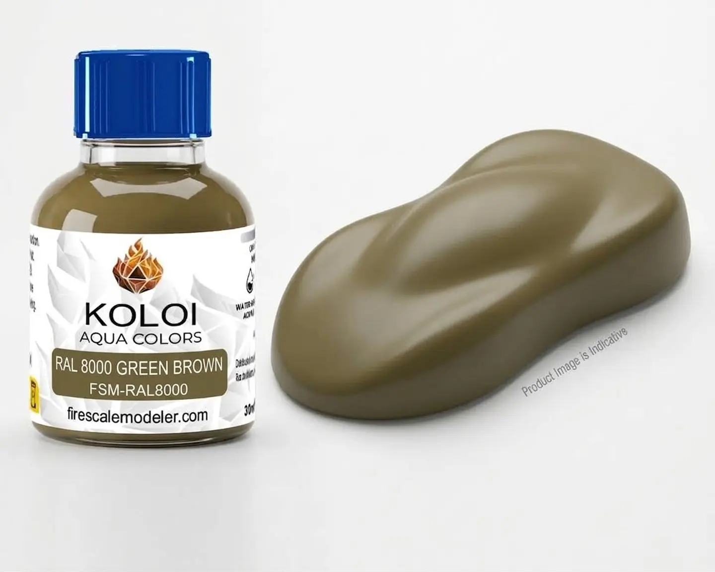 RAL 8000 Green Brown 1