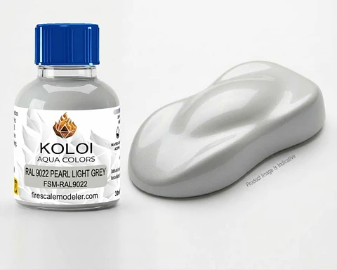 RAL 9022 Pearl Light Grey