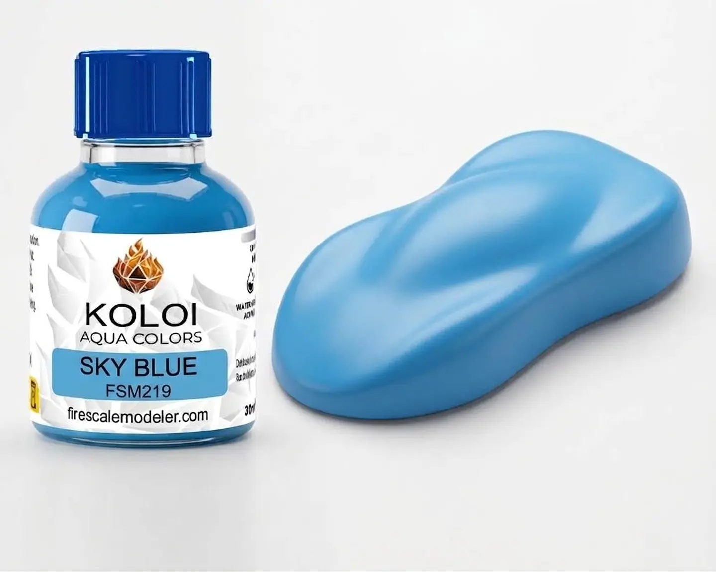 Sky Blue Lamborghini 1