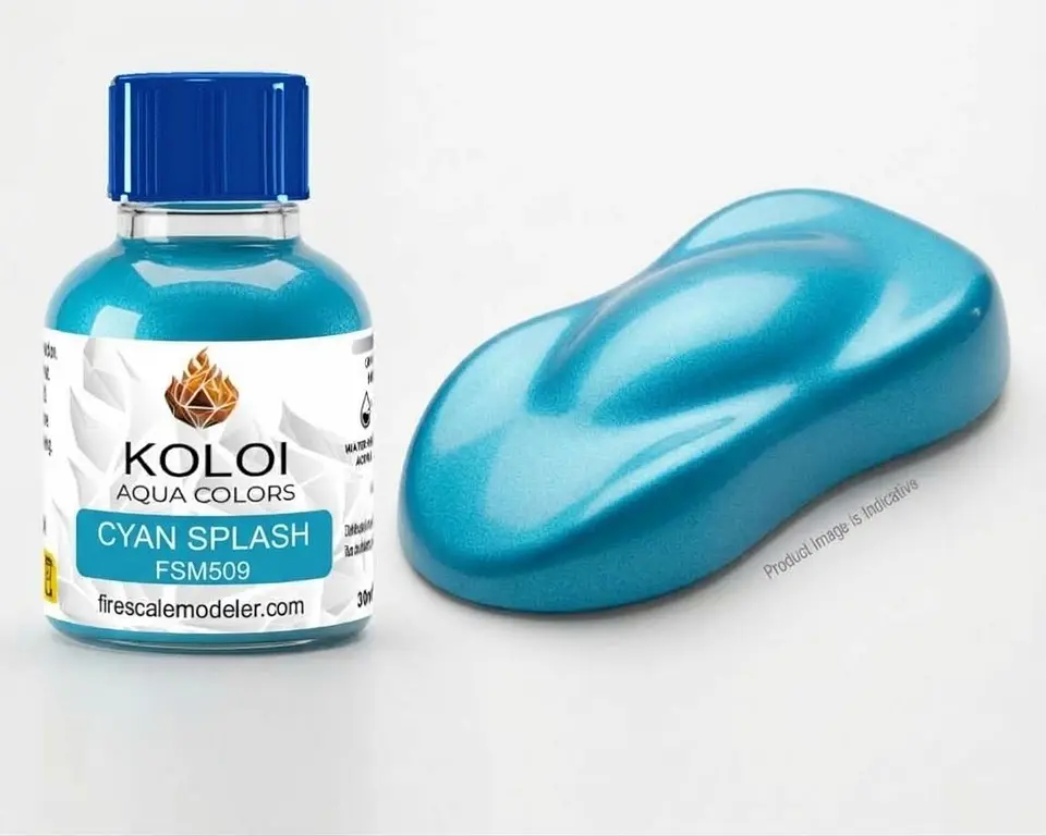 Cyan Splash Toyota 1