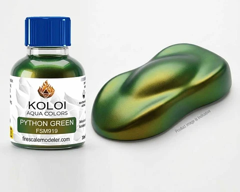 Python Green Chromaflair Porsche