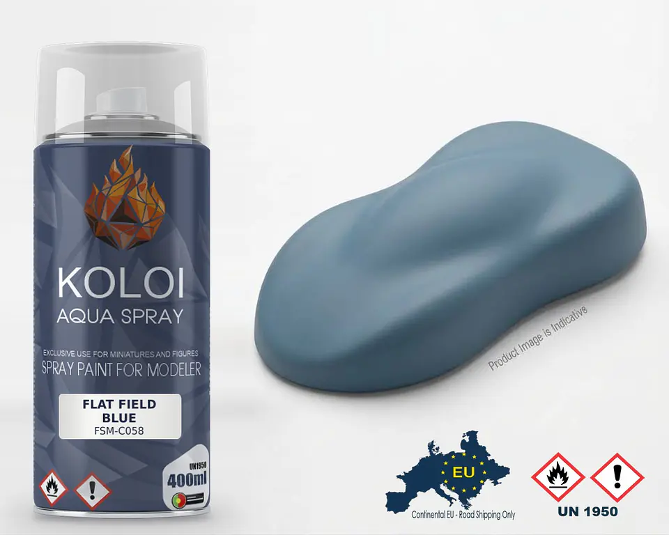 Flat Field Blue XF50 Similar – Koloi Aqua Spray 400ml 1