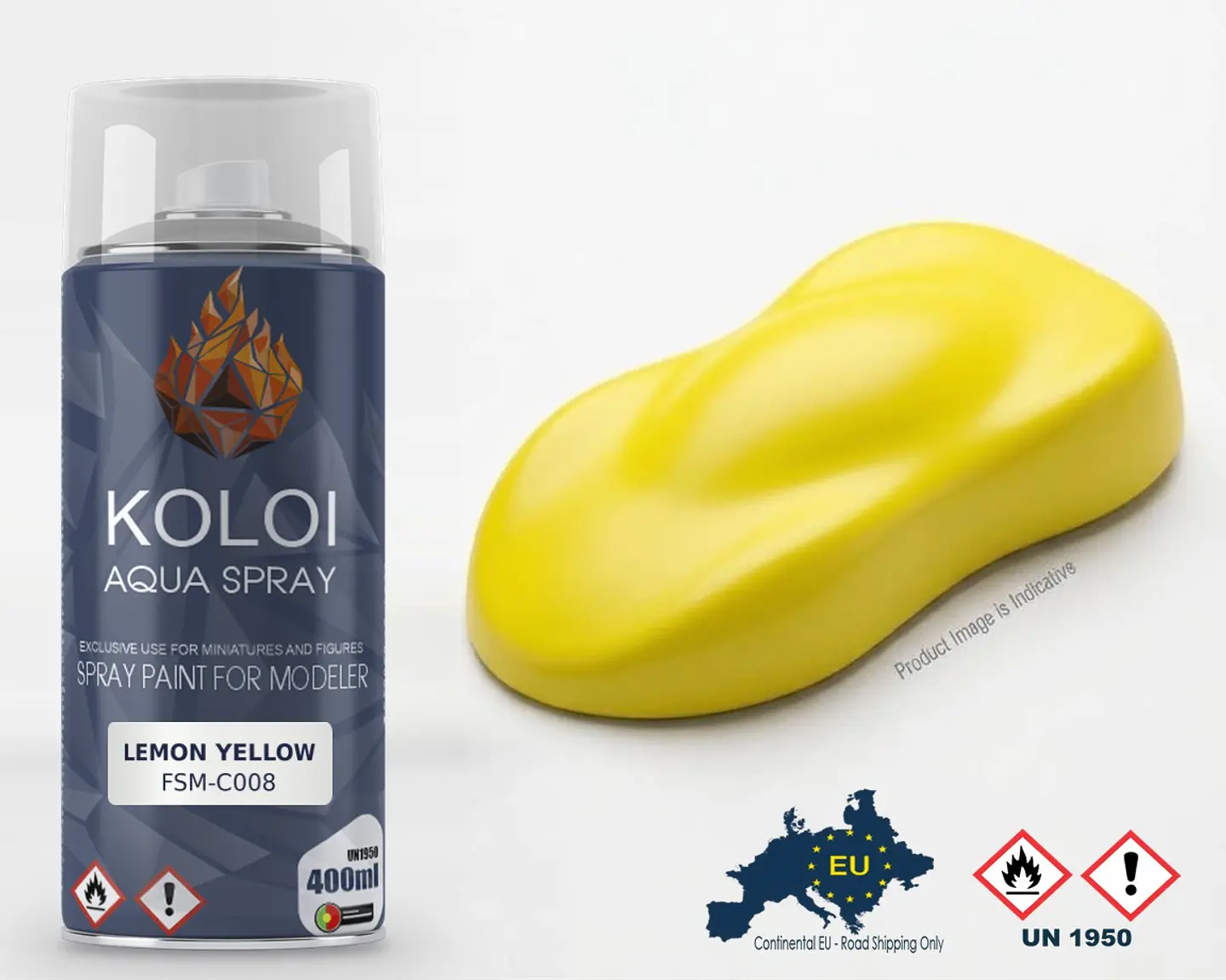 Lemon Yellow X8 Similar – Koloi Aqua Spray 400ml 1