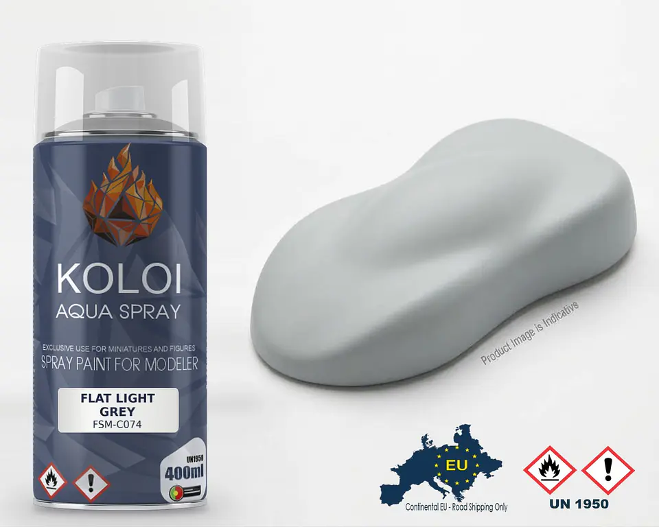 Flat Light Grey XF66 Similar – Koloi Aqua Spray 400ml 1