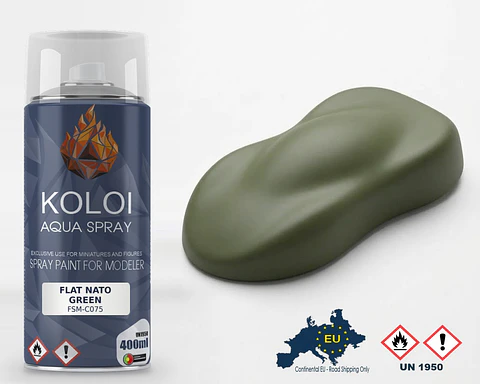 Flat NATO Green XF67 Similar – Koloi Aqua Spray 400ml