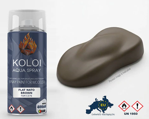 Flat NATO Brown XF68 Similar – Koloi Aqua Spray 400ml