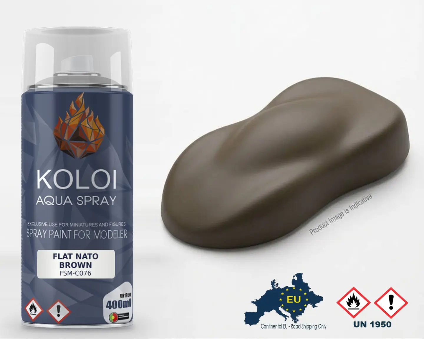 Flat NATO Brown XF68 Similar – Koloi Aqua Spray 400ml 1