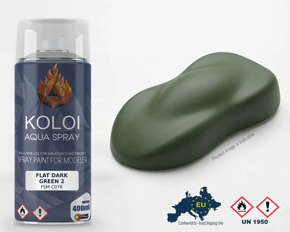Flat Dark Green 2 XF70 Similar – Koloi Aqua Spray 400ml 1