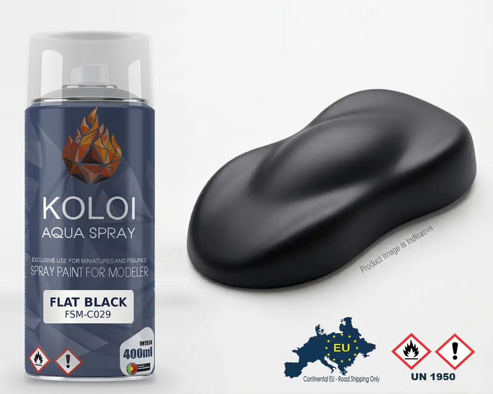 Flat Black XF01 Similar – Koloi Aqua Spray 400ml 1