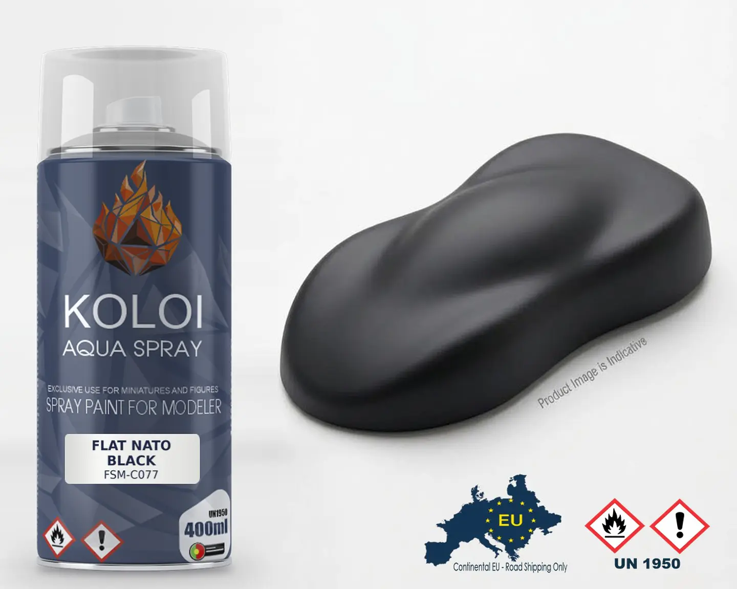 Flat NATO Black XF69 Similar – Koloi Aqua Spray 400ml 1