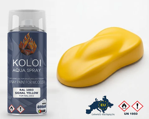 Ral 1003 Signal Yellow – Koloi Aqua Spray 400ml
