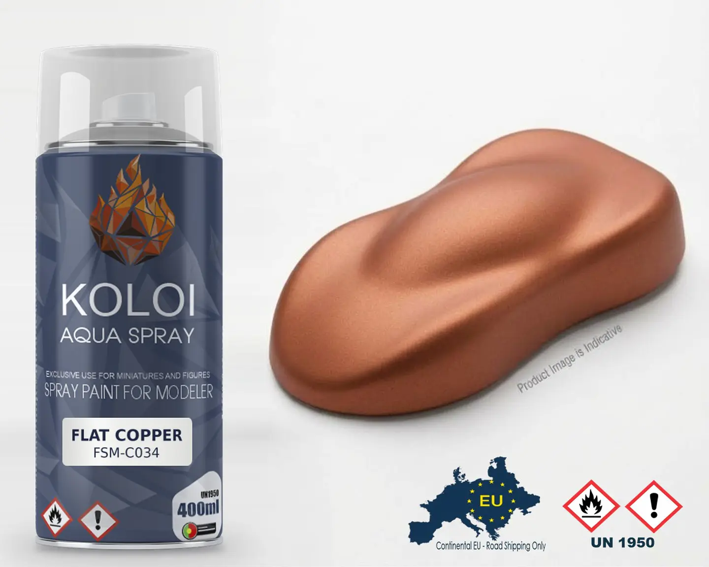 Flat Copper XF06 Similar – Koloi Aqua Spray 400ml 1