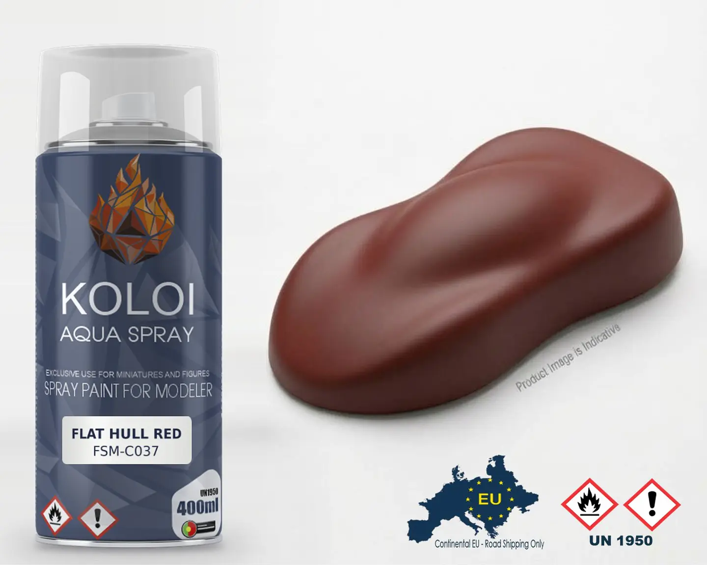 Flat Hull Red XF09 Similar – Koloi Aqua Spray 400ml 1