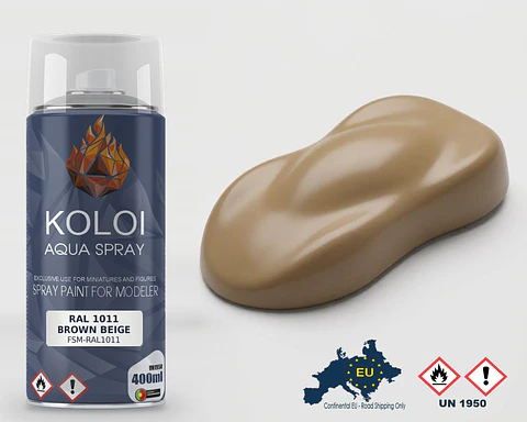 Ral 1011 Brown Beige – Koloi Aqua Spray 400ml