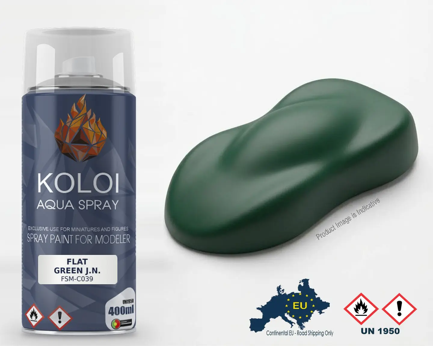 Flat Green J.N. XF11 Similar – Koloi Aqua Spray 400ml 1