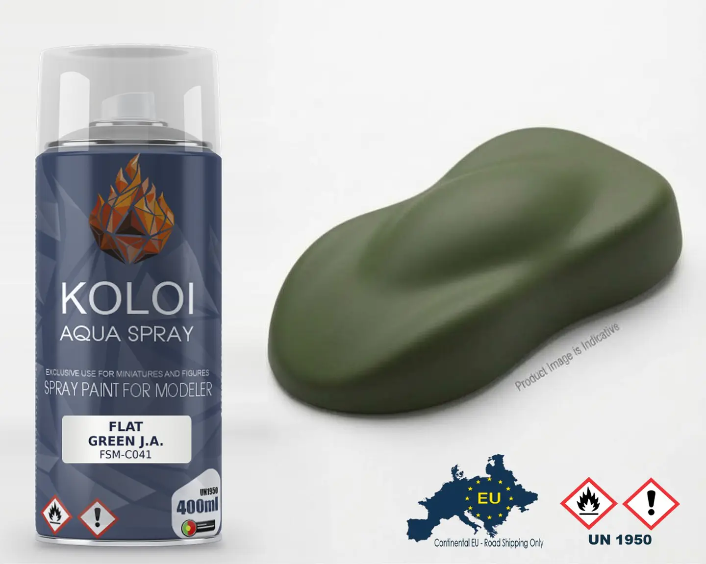 Flat Green J.A. XF13 Similar – Koloi Aqua Spray 400ml 1