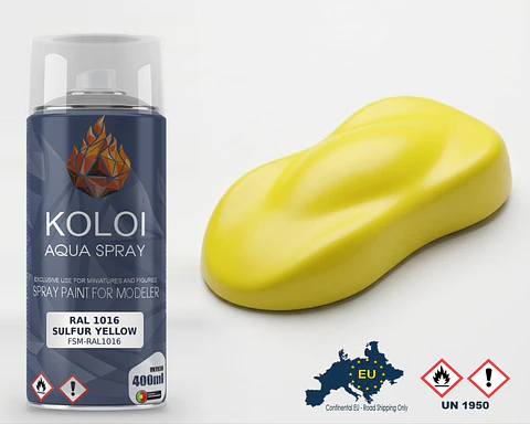 Ral 1016 Sulfur Yellow – Koloi Aqua Spray 400ml