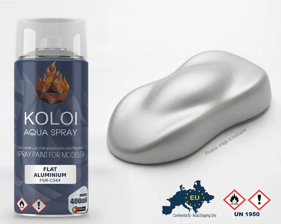 Flat Aluminium XF16 Similar – Koloi Aqua Spray 400ml 1