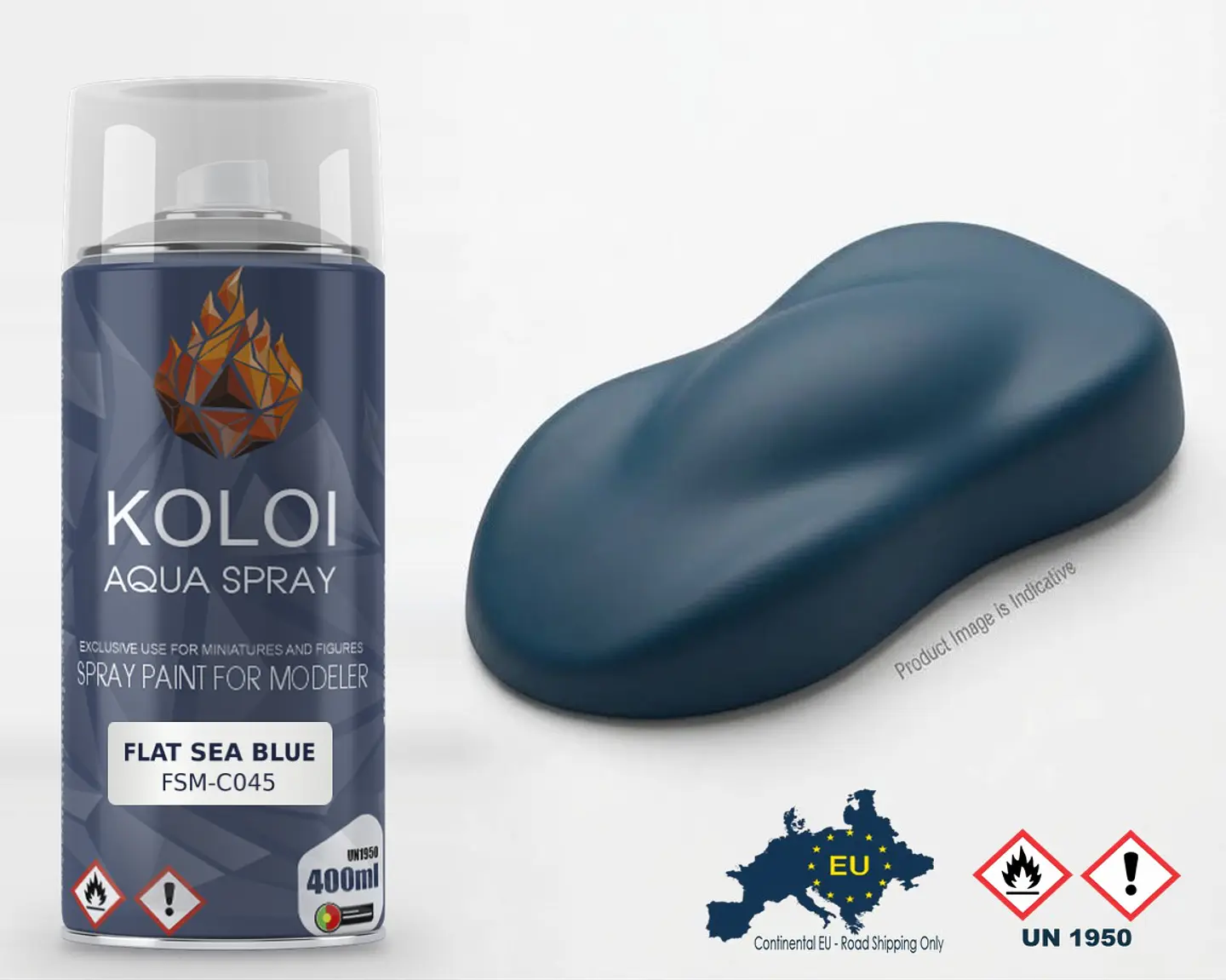 Flat Sea Blue XF17 Similar – Koloi Aqua Spray 400ml 1