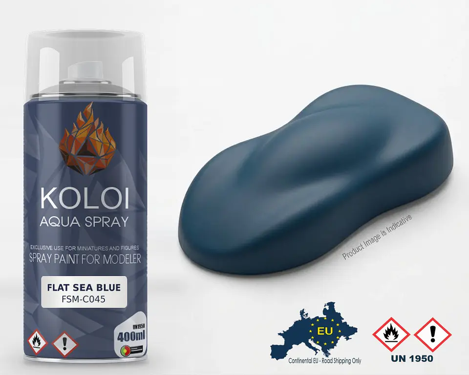 Flat Sea Blue XF17 Similar – Koloi Aqua Spray 400ml 1