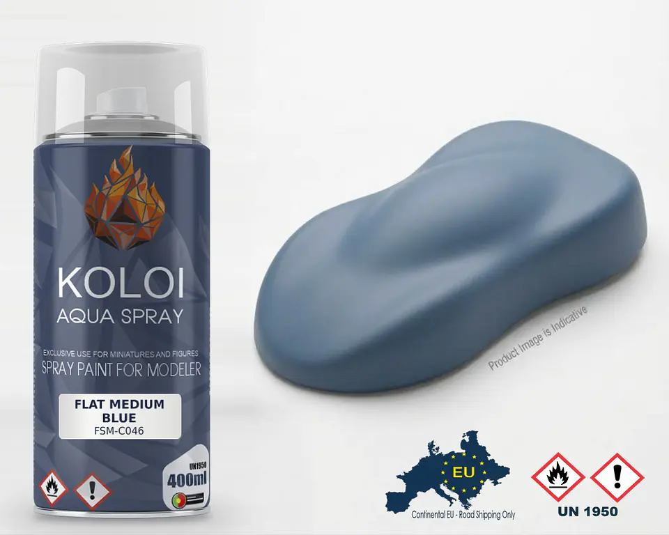 Flat Medium Blue XF18 Similar – Koloi Aqua Spray 400ml 1