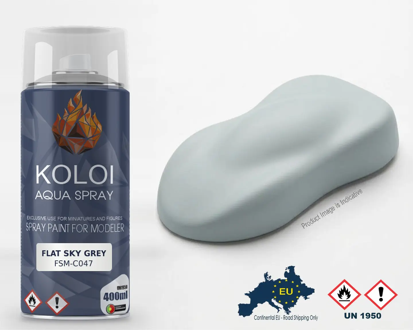 Flat Sky Grey XF19 Similar – Koloi Aqua Spray 400ml 1
