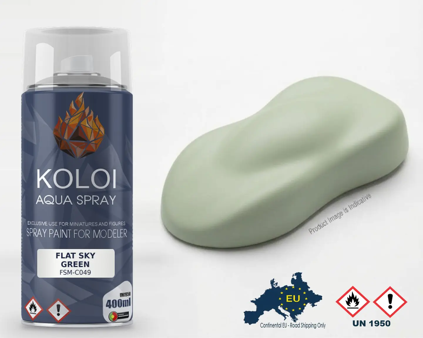 Flat Sky Green XF21 Similar – Koloi Aqua Spray 400ml 1