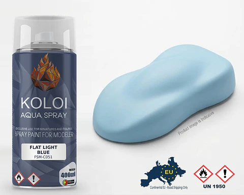 Flat Light Blue XF23 Similar – Koloi Aqua Spray 400ml