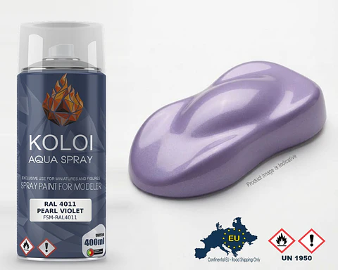 Ral 4011 Pearl Violet – Koloi Aqua Spray 400ml