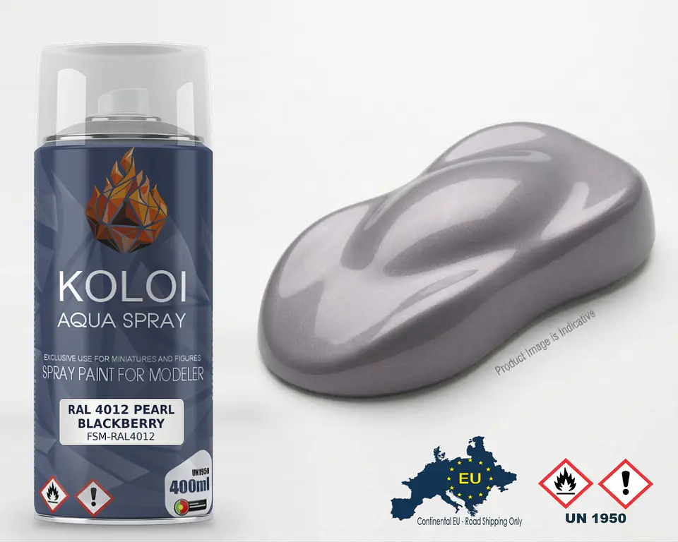 Ral 4012 Pearl Blackberry – Koloi Aqua Spray 400ml 1