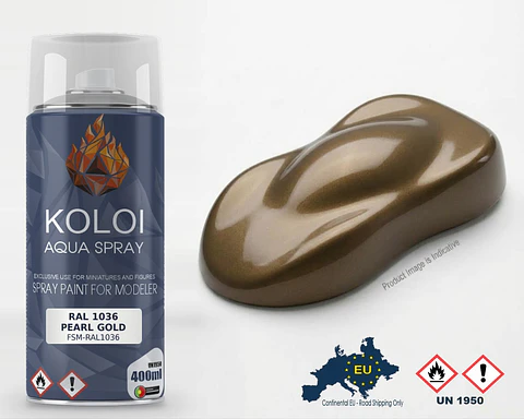Ral 1036 Pearl Gold – Koloi Aqua Spray 400ml