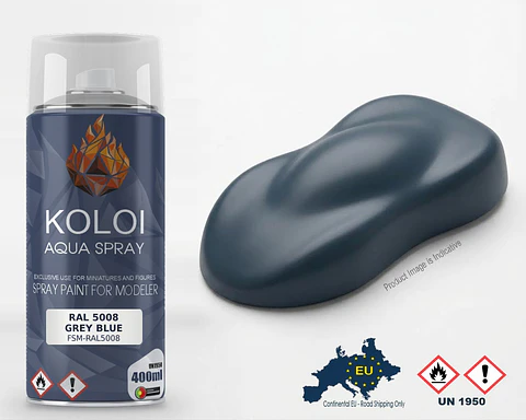 Ral 5008 Grey Blue – Koloi Aqua Spray 400ml