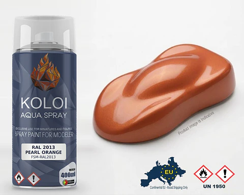 Ral 2013 Pearl Orange – Koloi Aqua Spray 400ml