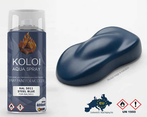 Ral 5011 Steel Blue – Koloi Aqua Spray 400ml