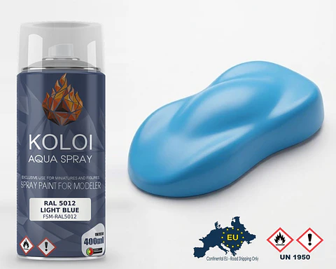 Ral 5012 Light Blue – Koloi Aqua Spray 400ml