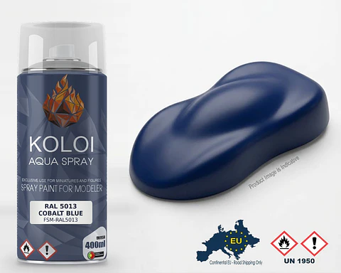 Ral 5013 Cobalt Blue – Koloi Aqua Spray 400ml