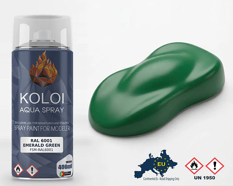RAL 6001 Emerald Green – Koloi Aqua Spray 400ml