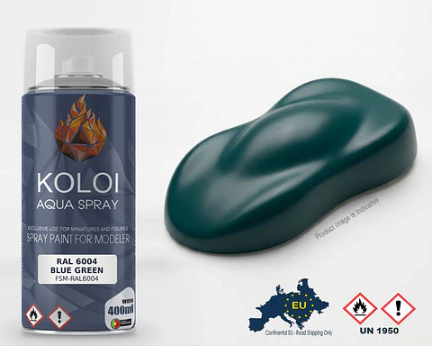 RAL 6004 Blue Green – Koloi Aqua Spray 400ml