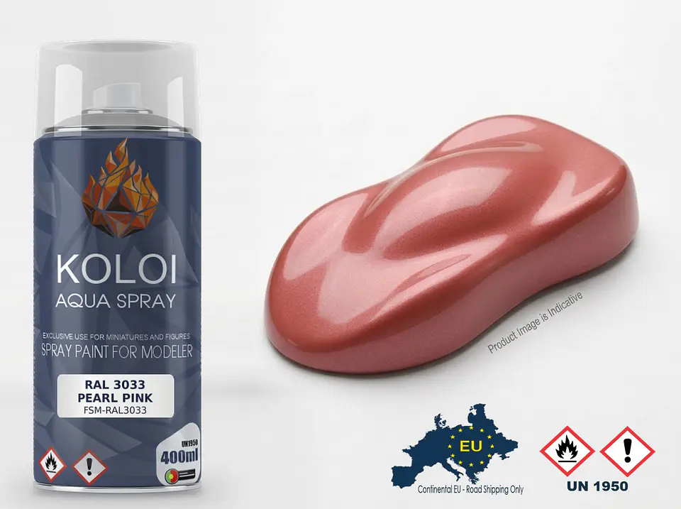 Ral 3033 Pearl Pink – Koloi Aqua Spray 400ml 1