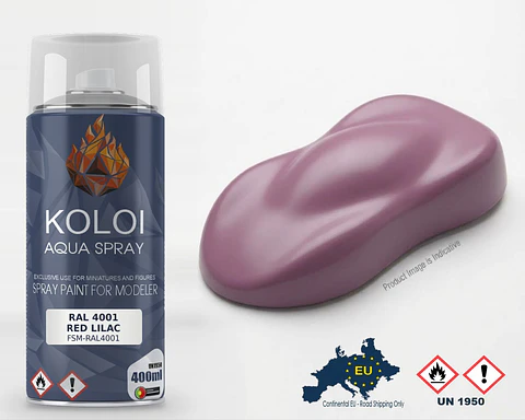 Ral 4001 Red Lilac – Koloi Aqua Spray 400ml