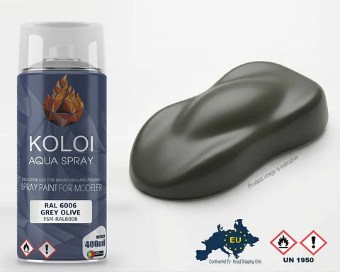 RAL 6006 Grey Olive – Koloi Aqua Spray 400ml